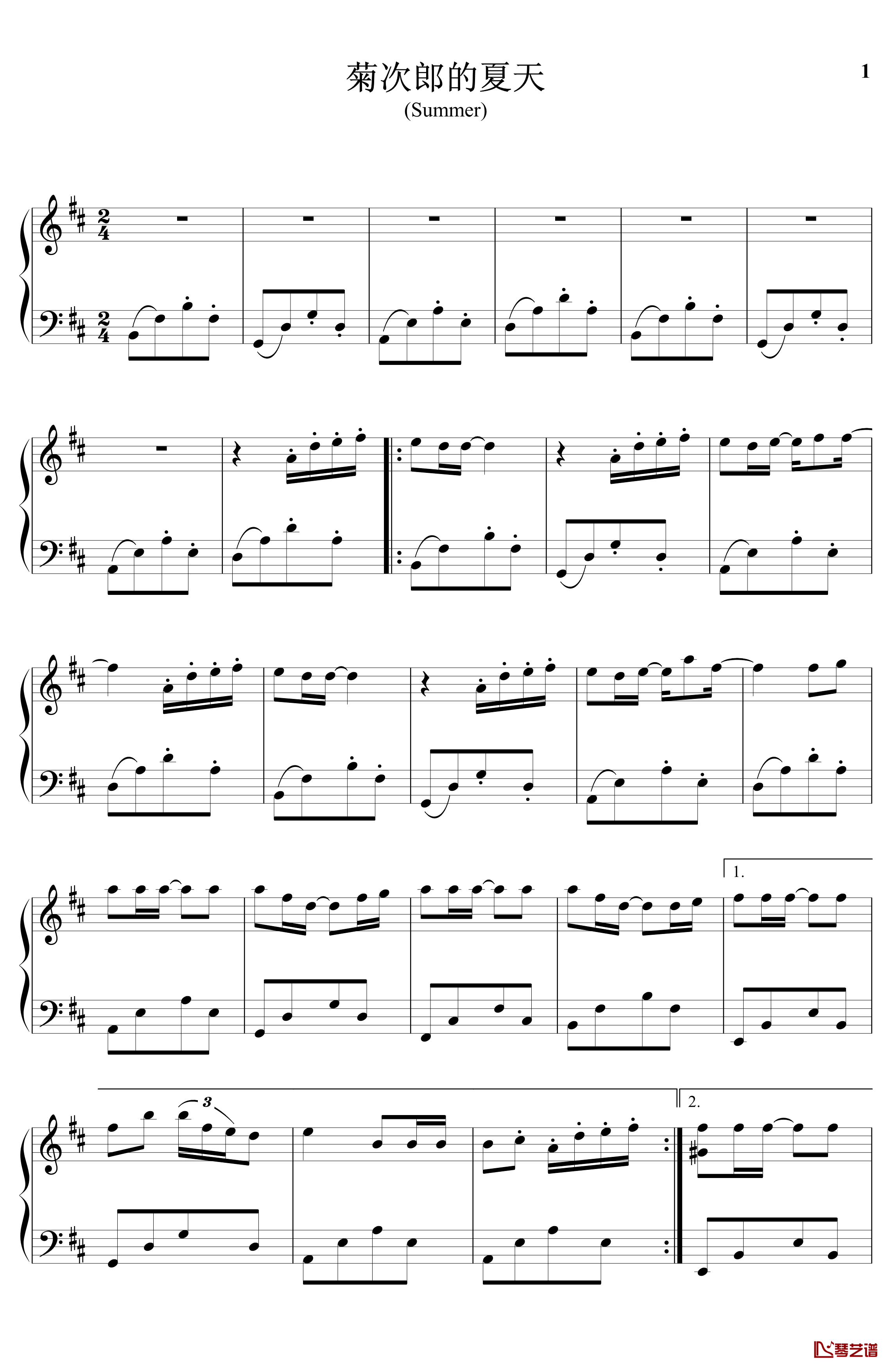菊次郎的夏天钢琴演奏,最新热门解析实施_精英版121，127.13